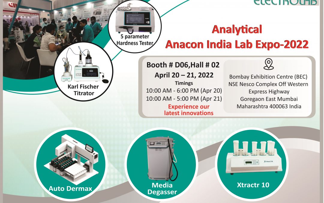 Analytical Anacon IndiaLab Expo 2022