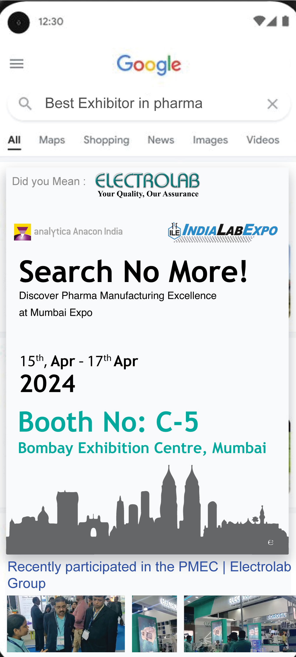 IndiaLabExpo & Analytica, Mumbai-2024
