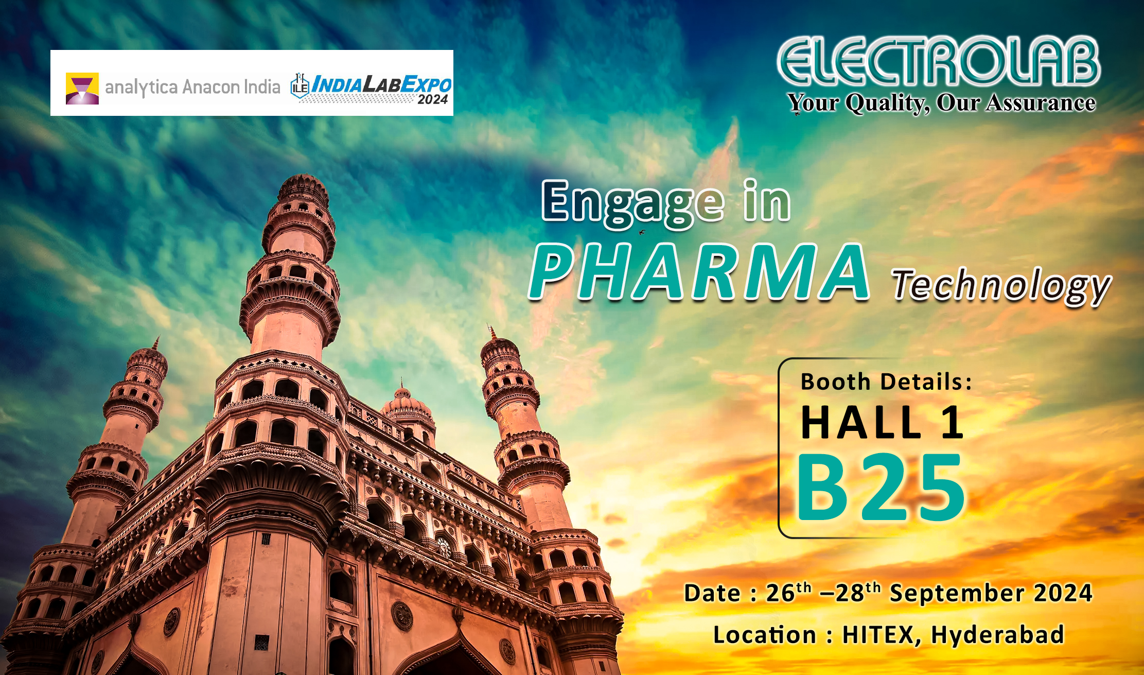 Hyderabad Analytica Anacon India & India Lab Expo-2024
