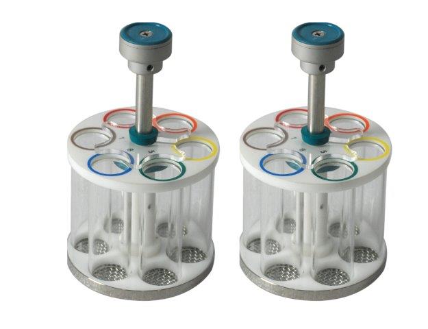 ED-PO Six Tube Basket Assembly with Guided Disc (Set of 2)